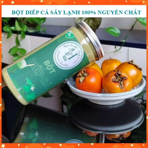 [Free Ship] Bột Rau Diếp Cá 500g Nguyên Chất 100% Sấy Lạnh - Giúp Thanh Nhiệt Cơ Thể, Ngừa Mụn, Detox Đẹp Da