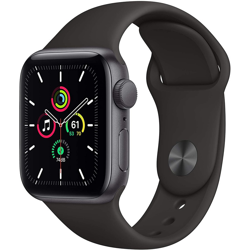 [New Apple Watch]  Đồng Hồ Thông Minh Apple Watch SE 40mm 44mm (GPS) v - Dây cao su tonyhangUSA