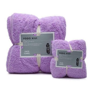 Set 2 khăn tắm & khăn mặt sợi tre YoDo Xiui