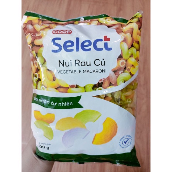 Gói 200g Nui rau củ Select Dai ngon tự nhiên