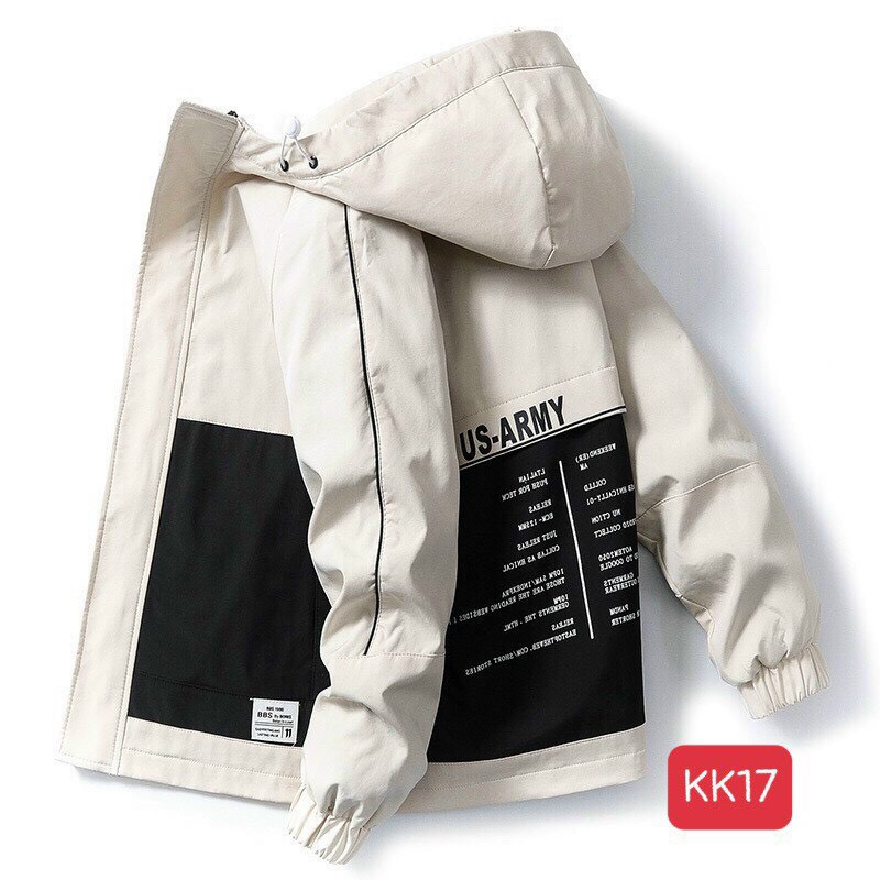 Áo Khoát Kaki Nam Hàn Quốc Cao Cấp Mẫu mới đẹp 3 Màu Xanh- Kem- Đen Chất Kaki Jean đẹp siêu bền | BigBuy360 - bigbuy360.vn