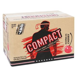 Thùng nước ngọt compact vị cherry 24 chay
