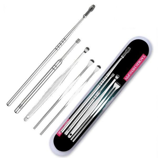 Bộ dụng cụ ráy tai 7 món có hộp đựng
