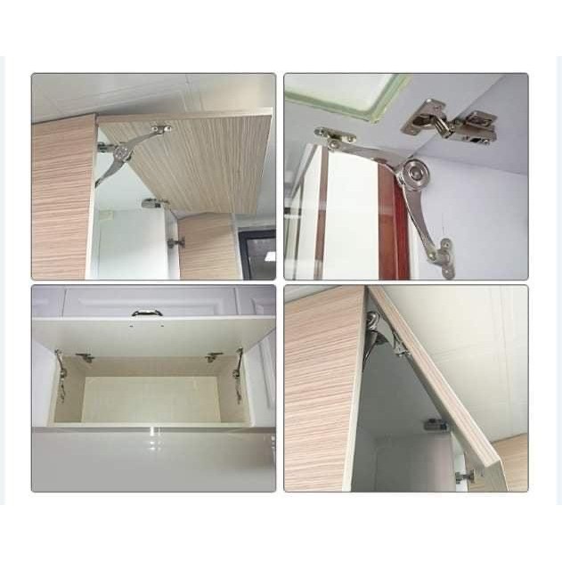 Tay nâng hạ cánh tủ - tay nâng cánh tủ cao cấp - tay đùi gà - hàng FUKI chính hãng