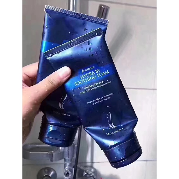 Sữa Rửa Mặt AHC b5 hyaluronic acid Làm Sạch Sâu Dưỡng Ẩm Kiểm Soát Dầu Làm Sạch Sâu 180ml