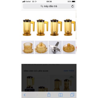 Máy đảo trà Blender 816 - 4 cối