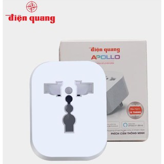 Phích cắm thông minh Điện Quang Apollo ĐQ SP1.1 01 Wifi ( Kiểu 1 lỗ, sử dụng wifi )