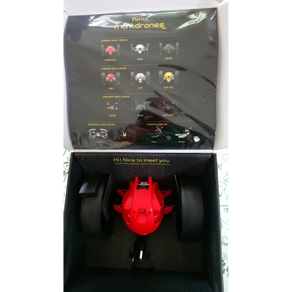 Xe điều khiển Parrot Jumping Race Max MiniDrone - Nhập Mỹ