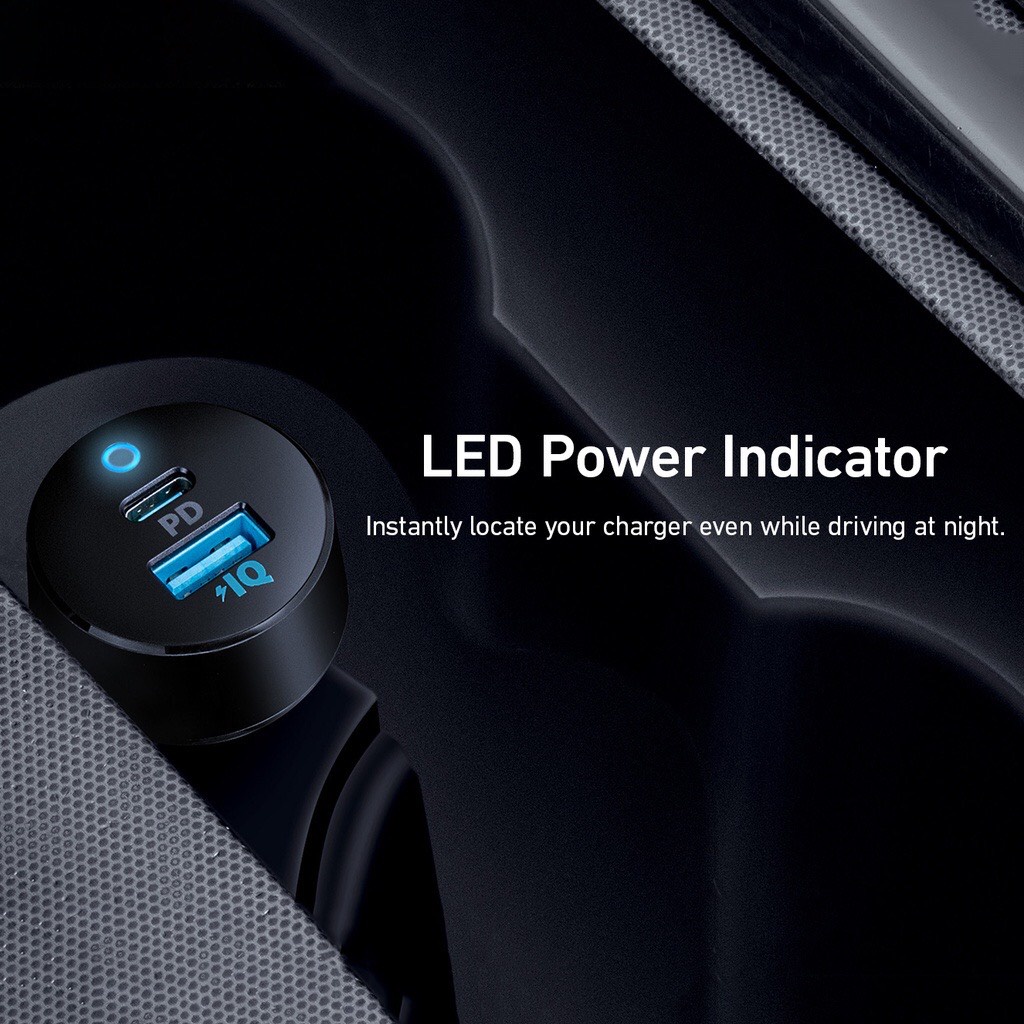 Tẩu Sạc Nhanh Anker 35w 2 Cổng PD  A2732 - Bảo Hành 18 Tháng