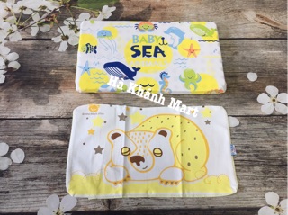 Gối cao su Dokma kèm vỏ gối