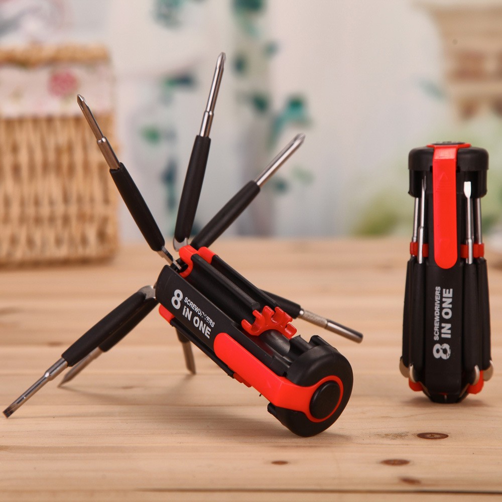 Bộ tua vít vặn ốc vít đa năng 8 in 1 có đèn led tiện dụng ✴️FREESHIP✴️ chất lượng tốt giá rẻ .