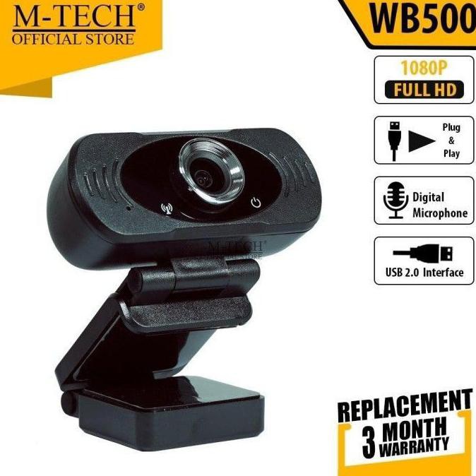 Webcam M-Tech Wb500 Độ Phân Giải 1080p | BigBuy360 - bigbuy360.vn