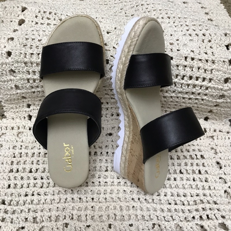 Giày dép sandal GABOR xuồng sz 37 37.5