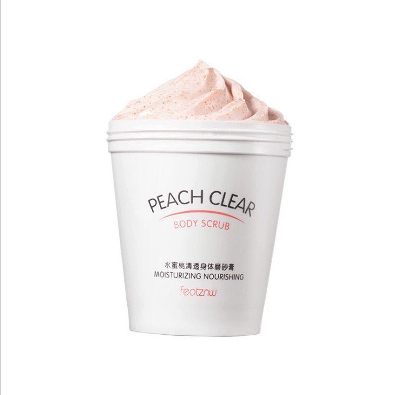 Tẩy Da Chết [FS] Kem tẩy tế bào chết body đào Heyxi Peach Clear Body Scrub 200G BANANA | BigBuy360 - bigbuy360.vn
