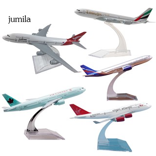 JUL 1/400 16cm A330 Diecast Airliner Plane Model with Base Education Kids Toy Gift