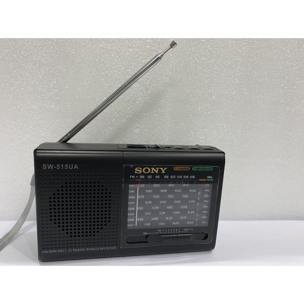 ĐÀI RADIO FM SONY SW-515U DỄ SỬ DỤNG CHO NGƯỜI GIÀ