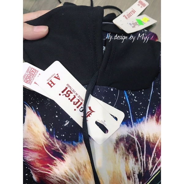 Áo Hoddie Unisex Nam Nữ In Hình 3D Thời Trang - K01