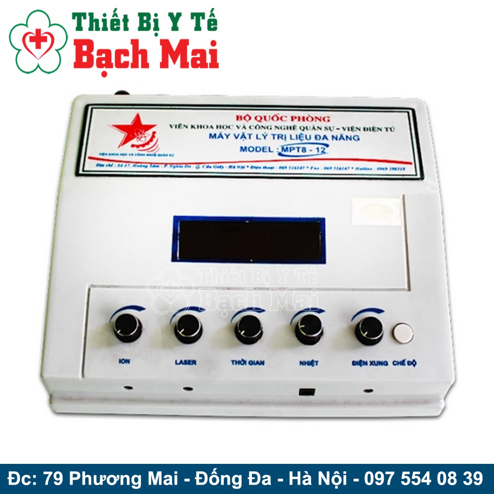 Máy Vật Lý Trị Liệu Bộ Quốc Phòng MPT-812 [Mẫu Mới Nhất 2018]