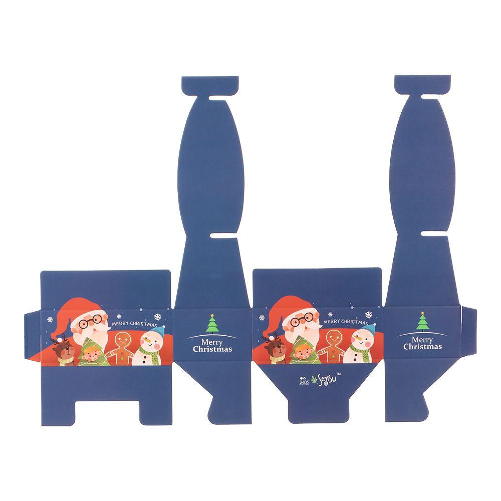 LAKAMIER Set 5 Hộp Đựng Bánh Kẹo Phong Cách Giáng Sinh Dễ Thương