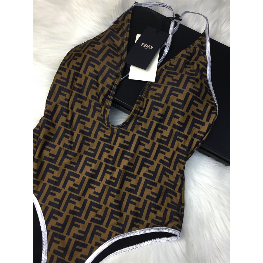 Mới Đồ Bơi Một Mảnh Màu Nâu Lycra® Áo Tắm