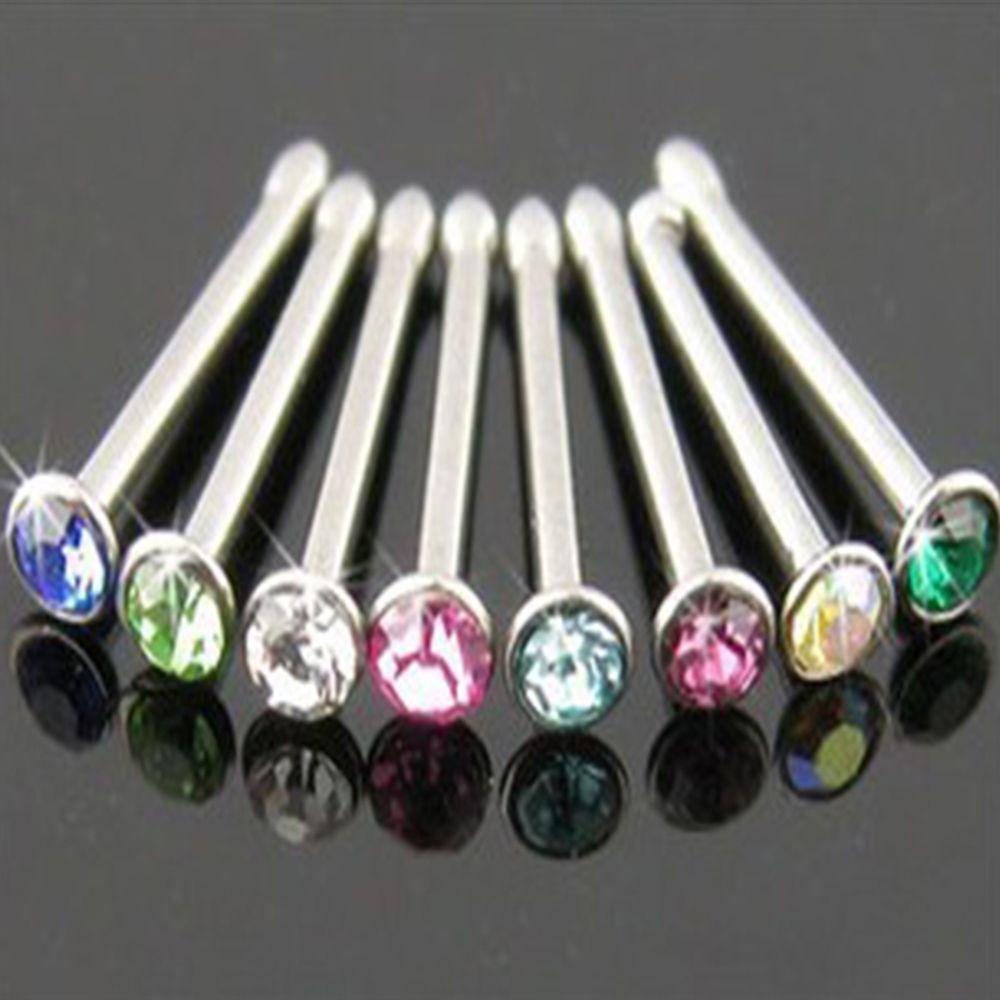 Khuyên Mũi / Môi / Bụng Nhiều Màu VANES1|Bình Nước Phẫu Thuật Bằng Thép Không Gỉ 316L