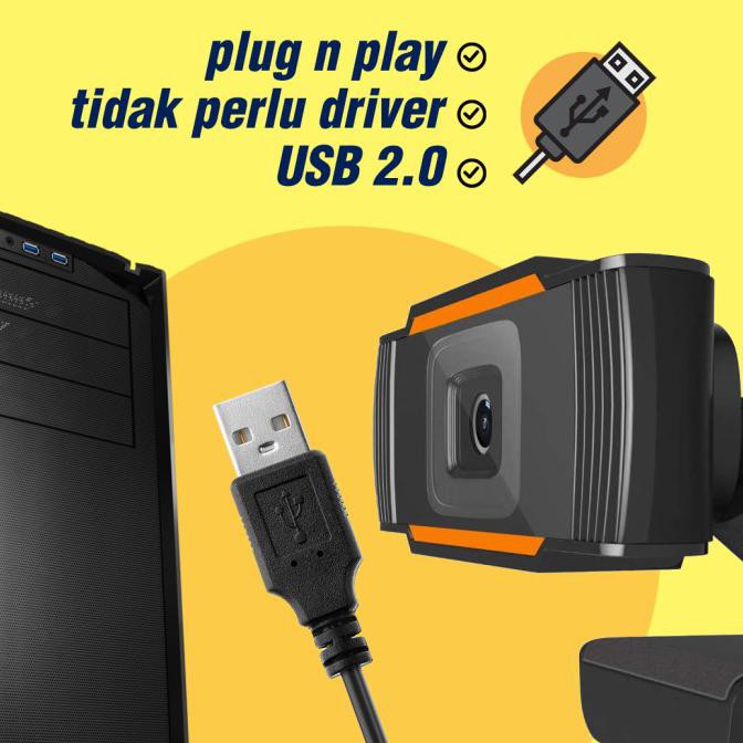 Webcam Calion Cal-1002Wa 720p Cho Máy Tính / Laptop | BigBuy360 - bigbuy360.vn