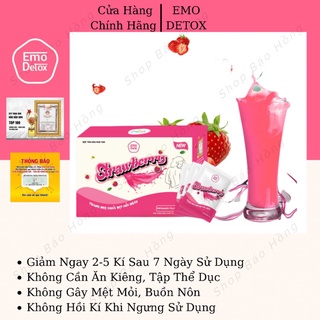 Combo 3 hộp emo detox vị dâu