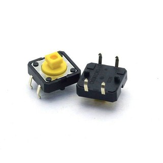 Combo 5 chiếc nút nhấn 4 chân 12x12x7.3mm và vỏ nút nhấn