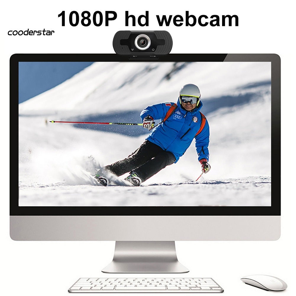 Webcam quay phim độ phân giải cao USB 2.0 1080P kèm mic cho PC Laptop | WebRaoVat - webraovat.net.vn
