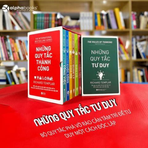 Sách - Combo Những Quy Tắc Thành Công - Richard Templar (Trọn bộ 7 cuốn bao trùm 7 khía cạnh cuộc sống của bạn)