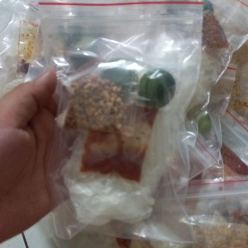 bánh tráng dẻo mix sate, muối, tắc, ớt siêu cay đặc sản tây ninh | BigBuy360 - bigbuy360.vn