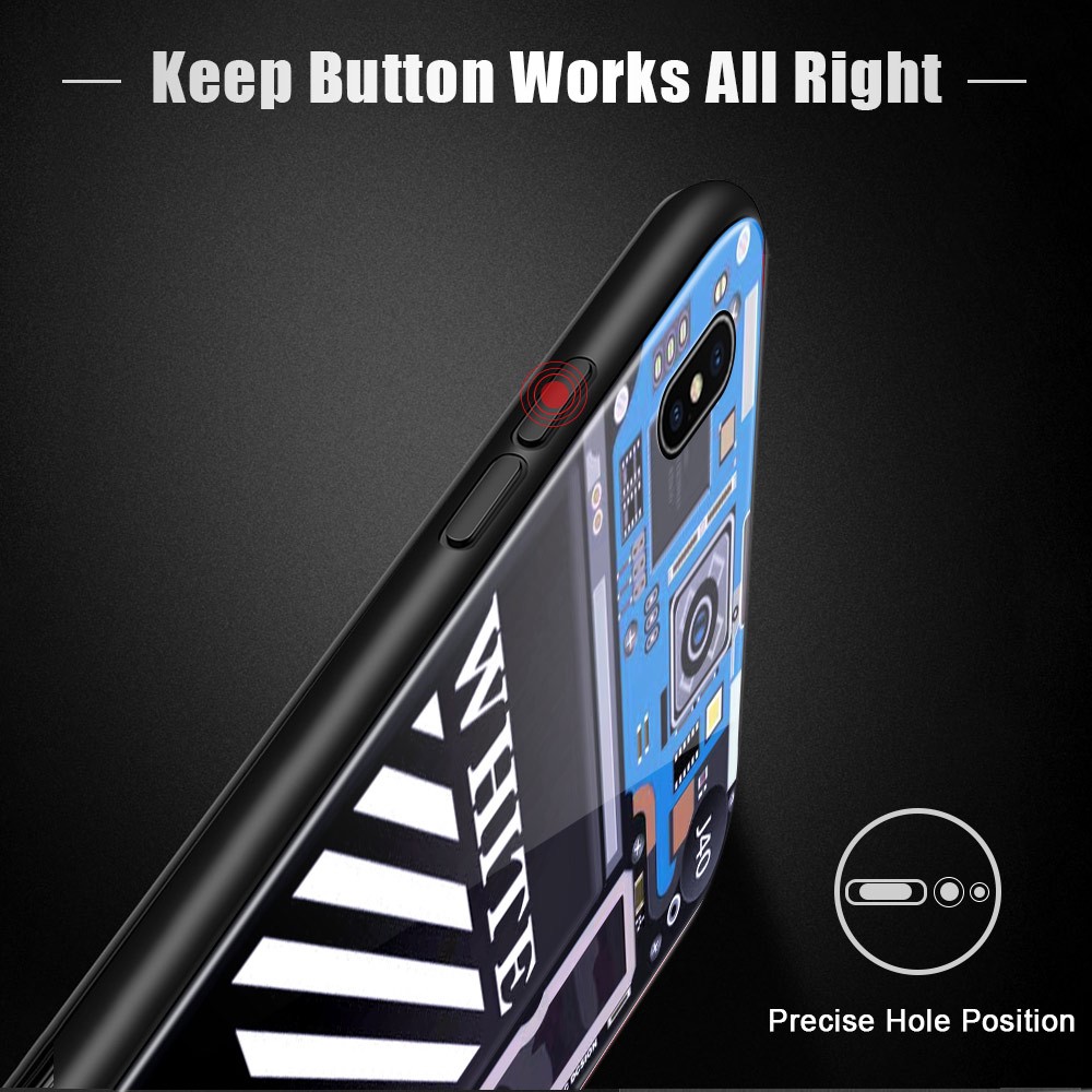 Samsung Galaxy Note 8 Note 9 Note 10 20 Ultra Plus Pro Lite For Casing Phone Case Fashion Amazing Phone Exploratory Version POP Tide Logo Badge Hard Cover Tempered Glass Back Cases Ốp lưng điện thoại