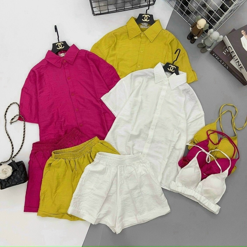 Set đũi 3 chi tiết đi biển