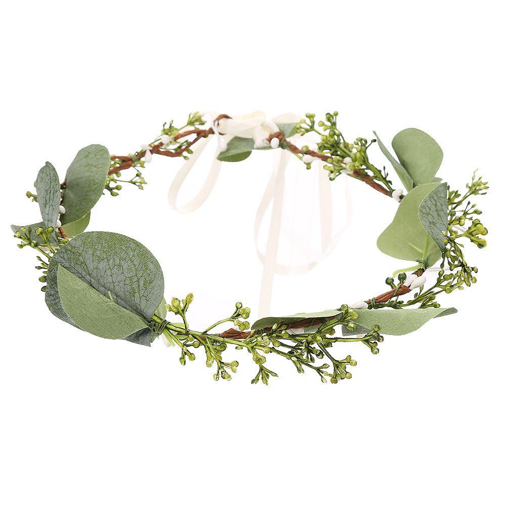 Lược Cài Tóc Hình Chiếc Lá Màu Xanh Lá Thời Trang Dự Tiệc Cưới Cho Nữ