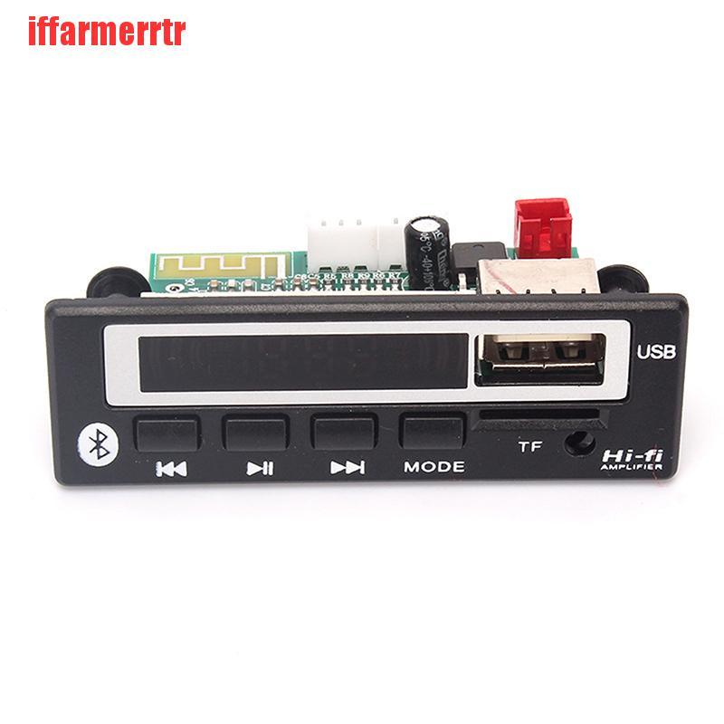 {iffarmerrtr}Bluetooth 5.0 MP3 Player Music Audio Decoder Board USB TF FM Radio MP3 Module LKZ