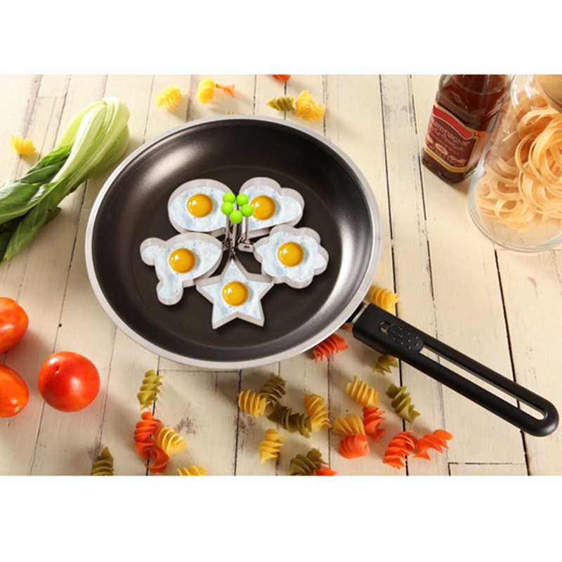 1 Khuôn Chiên Trứng Ốp La Bằng Thép Không Gỉ