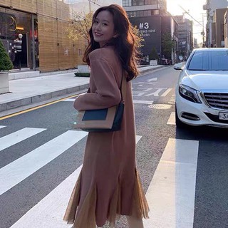 [SALE2020] VÁY LEN MỎNG ĐUÔI CÁ LƯỚI