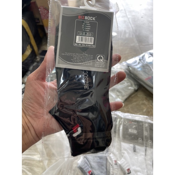 Tất Cổ Ngắn Bizsock ( Chống hôi chân thấm hút mồ hôi ) Công nghệ Nano