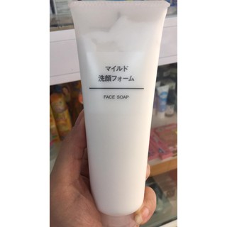 Sữa Rửa Mặt Dưỡng Ẩm Cho Mọi Loại Da Muji Face Soap 120g Nhật Bản
