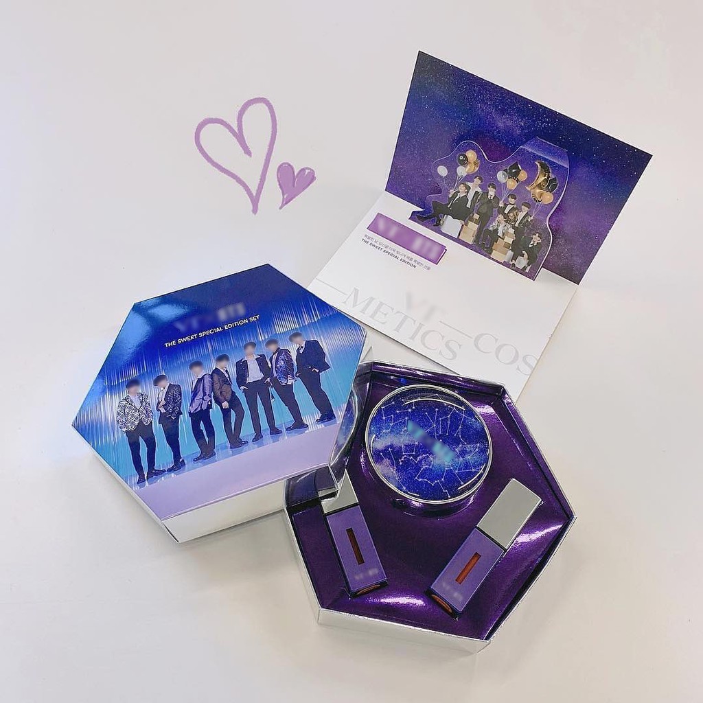 Trọn Bộ Trang Điểm VT x BTS Sweet Special Edition Set