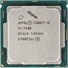 CPU intel I5 - 7500+7400 Tray không box+tản