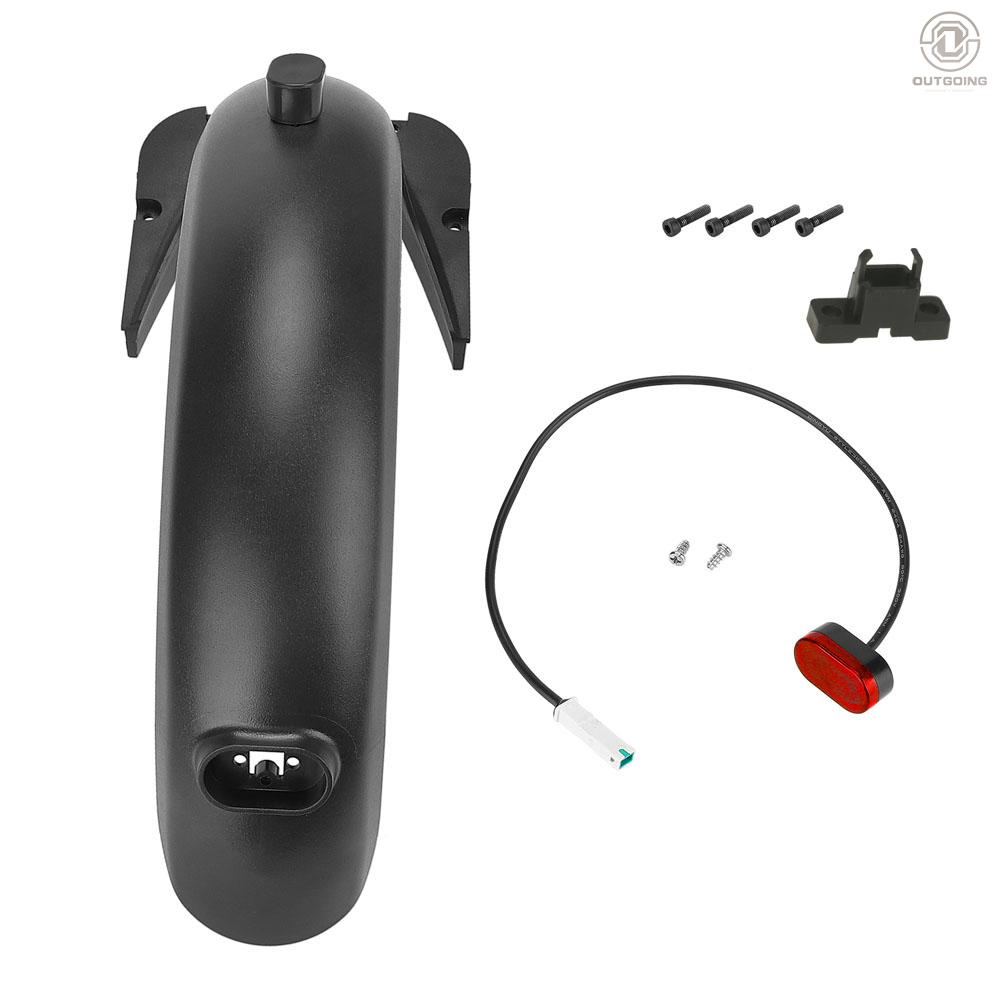 [NEW]Rear Mudguard Kit Scooter Replacement Accessory with Rear Brake Light Compatible with G30 Max Electric Scooter