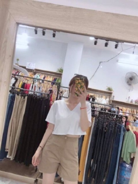 Quần Đũi Nữ Ống Rộng Lửng