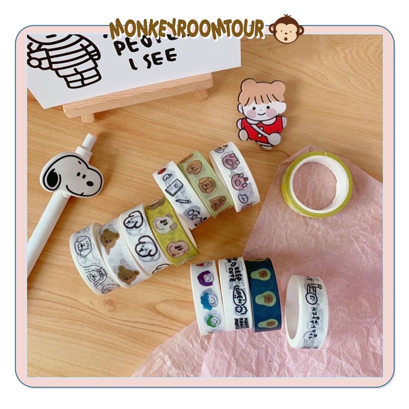 Tape dán hình cute
