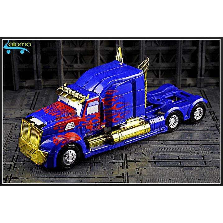 Robot biến hình ôtô Transformer cao 45cm mẫu Optimus Prime 6699-14D