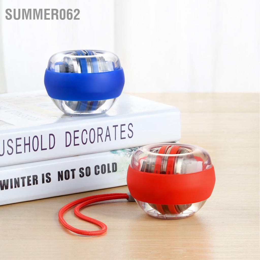 Summer062 Hợp kim kẽm Mạ điện lõi Nguồn Cổ tay Bóng cổ Bài tập Lực bóng với Thiết bị đàn hồi tự động cho con người