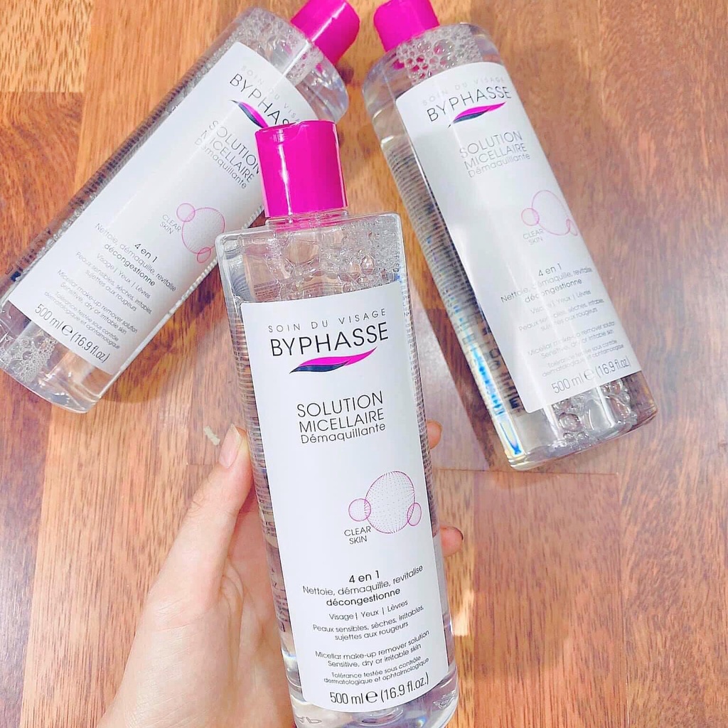 [Mã FMCGMALL -8% đơn 250K] Nước Tẩy Trang Byphasse Solution Micellaire (500ml) | BigBuy360 - bigbuy360.vn