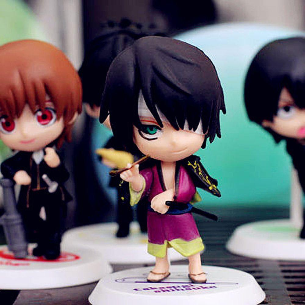 Mô Hình Đồ Chơi Nhân Vật Hoạt Hình Gintama Bằng PVC Để Bàn Trang Trí REBUY1
