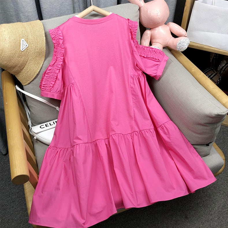 Váy bé gái, đầm bé gái chất cotton size đại đến 65kg -  BABYDOLL PDARA
