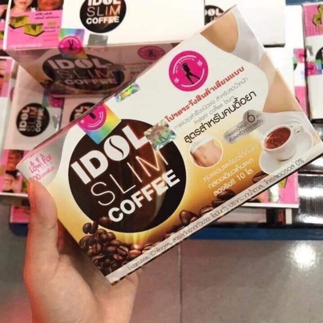 Cà phê IDOL slim coffee hộp 10 gói